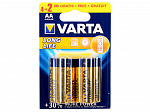 Батарейка AA Longlife VARTA блистер 4+2
