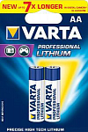 Элемент питания AAA Prof. Litium VARTA блистер 2 (10)