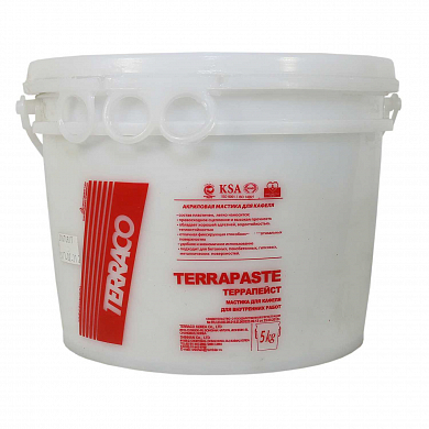 Мастика Terrapaste  5кг /для кафеля/Terraco