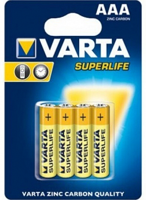 Батарейка AAА Superlife VARTA блистер 4 (12)