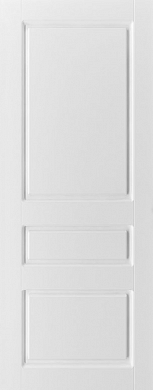 Дверное полотно POLARIS глухое Честер Эмаль белая 800мм