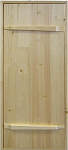 Дверь банная сосна Ласточкин хвост 1800*700/670мм