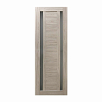 Дверное полотно LUXURU 513 Капучино (стекло мат. бел.) 600*2000 мм
