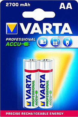 Аккумулятор AA 2700 mAh Professional VARTA блистер 2 (10)