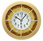 Часы настенные Авангард 1Б5 Фасоль-макароны (пласт) зол