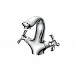 Смес/умыв CALORIE "Люкс" двуручн., монолит 2121 А41