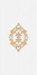Плитка обл.декор.ВСТАВКА (500*250) Банкетный белый КОРОНА