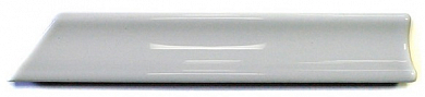 Уголок керамический М-200 белый левый