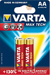 Батарейка AA Max Tech (Longlife max power) VARTA блистер 2
