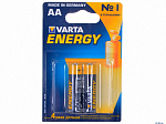 Батарейка AA Energy VARTA блистер 4 (20)