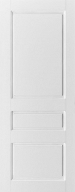 Дверное полотно POLARIS глухое Честер Эмаль белая 600мм