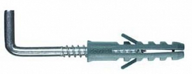Дюбель KRHP-8 с прямым крюком