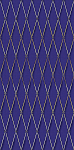 Плитка обл.декор.ВСТАВКА (500*250) Сетка кобальтовая синий