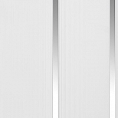Панель ПВХ потолочная 3,0*0,20*0,008 Софито 2 полосы серебро вогнутая