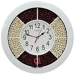 Часы настенные Авангард 1Б5 Фасоль (пласт) бел