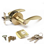 Защёлка м/к (ключ/фикс) Apecs 8020-01-GM - мат.золото