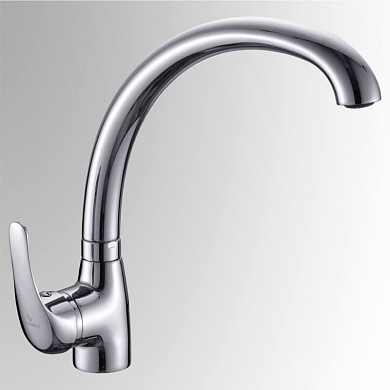 Смес/кухня Славен ДАЧА однорыч., высок. излив В22