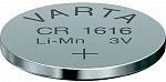 Элемент питания C R 1616 Electronics VARTA (10)