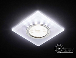 Светильник светодиодный S215 W/CH/WH матовый/хром/MR16+3W(LED WHITE)