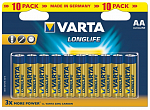 Батарейка AA Longlife VARTA блистер 10 (20)