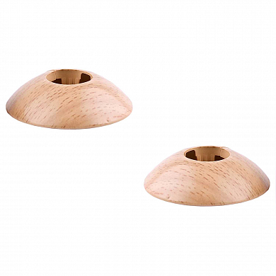 Розетты напольные d-22мм Бук (2 шт)