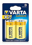Батарейка D Superlife VARTA блистер 2 (12)