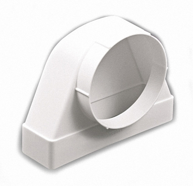 Соединитель угловой 90°, плоск. с фланц. 60*204/D160