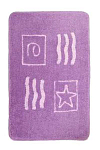 Коврик фиолетовый/орнамент 40*60 (2481)