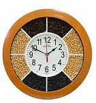 Часы настенные Авангард 1Б5 Кофе-горох-семечки(пласт)кор