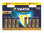 Батарейка AAA Longlife VARTA флоупак 8 (25)