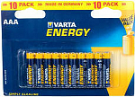 Батарейка AAA Energy VARTA блистер 10 (20)
