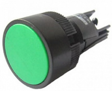 Лампа AD-22DS (LED) матрица d-22мм зеленый 230В TDM