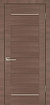 Дверное полотно экошпон глухое Сирена Малага Черри Кроскут 600*2000 мм УЦЕНКА
