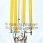 Лампа светодиодная LED-СВЕЧА 7Вт 230В 4000К 630Лм Е14 прозрачная IN HOME