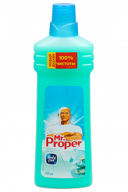 Жидкость моющая MR PROPER для полов и стен горный ручей и прохлада 750мл