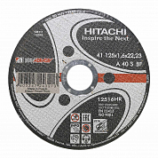 Круг отрезной по металлу HITACHI 125*1.6*22мм